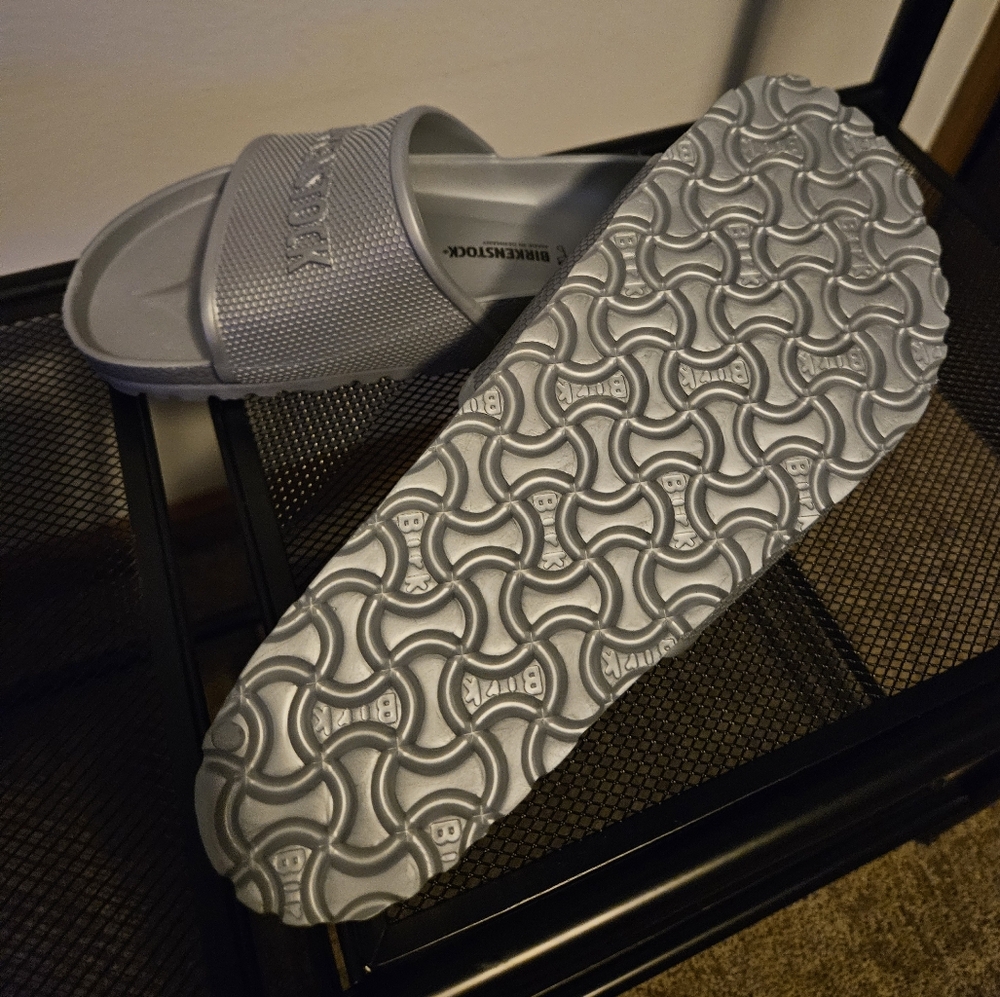 Brand new Birkenstock slides